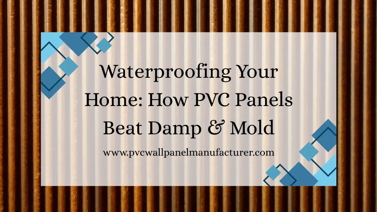 PVC wall panel manufacturer