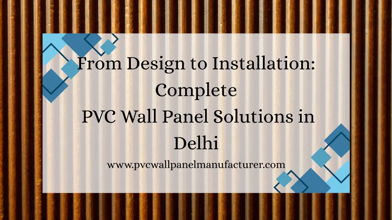 PVC wall panel manufacturer
